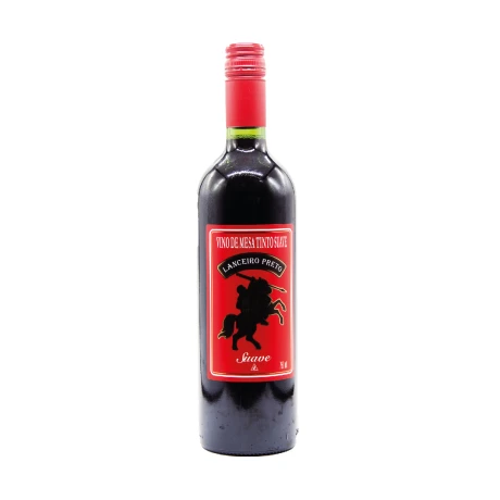 VINO LANCEIRO PRETO TINTO SUAVE 750ML VINO LANCEIRO PRETO TINTO SUAVE 750ML