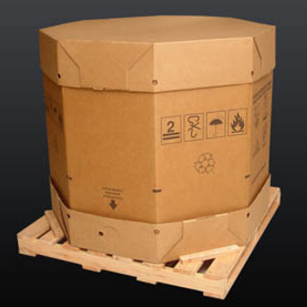CAJA CARTON BAG IN BOX 1000 LTS.LTS.BR (con 2 tapas y un calzo) MARRON