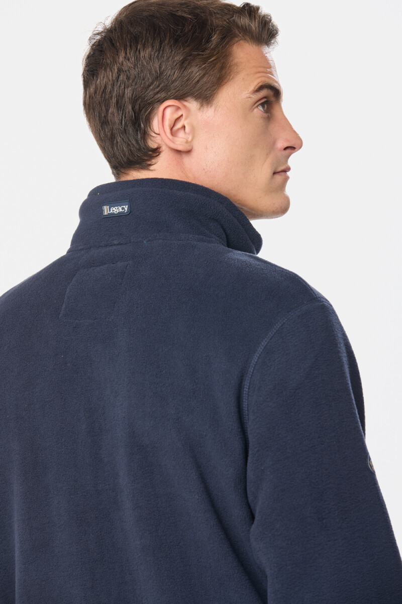 CAMPERA POLAR DE ABRIGO - Marino 
