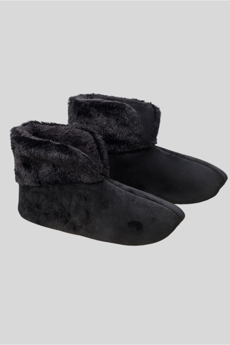 BOTA VELOUR NEGRO