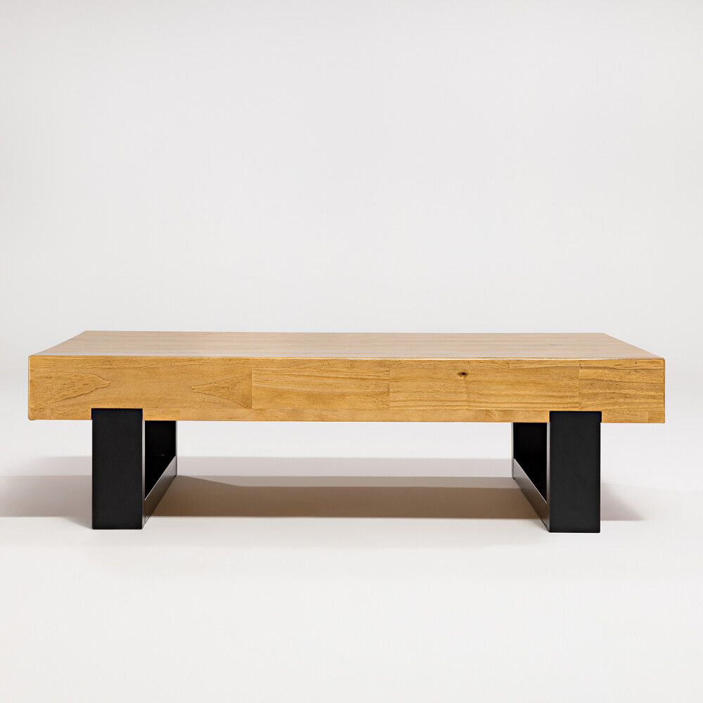 Mesa de Living / Mesa de centro - Tapa en madera maciza Mesa de Living / Mesa de centro - Tapa en madera maciza