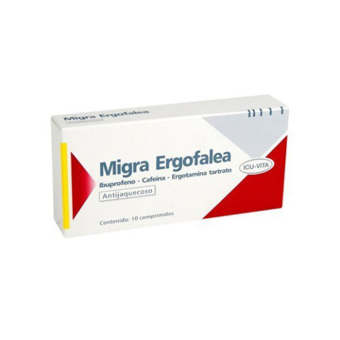 Migra ergofalea x10 comprimidos