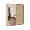 Ropero puertas corredizas con Espejo 2.1 Hanover