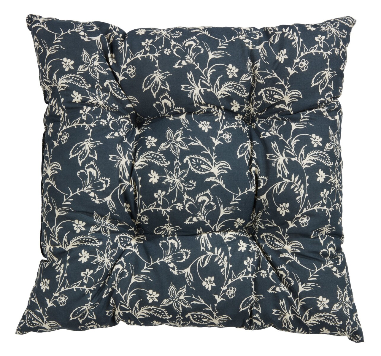 Almohadón de asiento SELJE 40x40x8 azul oscuro 