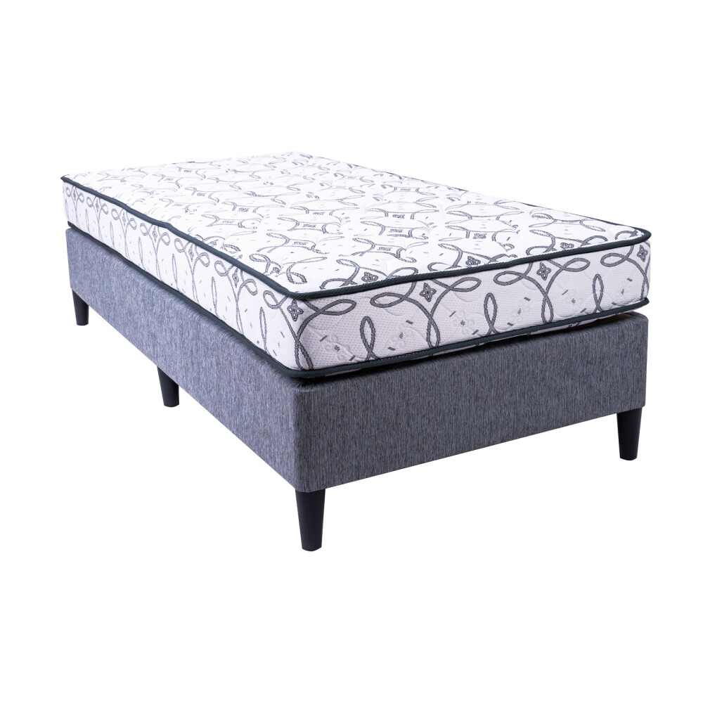 SOMMIER 1 PLAZA ESPUMA ALTA DENSIDAD VANILA 17 CM ALTURA