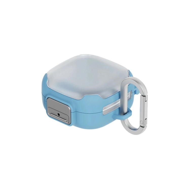 Funda Clip Case con Mosquetón para Galaxy Buds4 y Buds4 Pro Blue