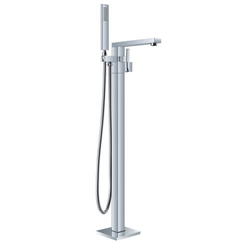 Griferia De Pie Cromo Aqualia 000