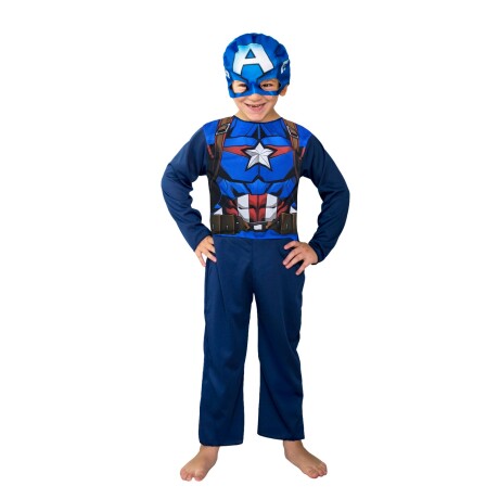 Disfraz Infantil Capitán América AZUL