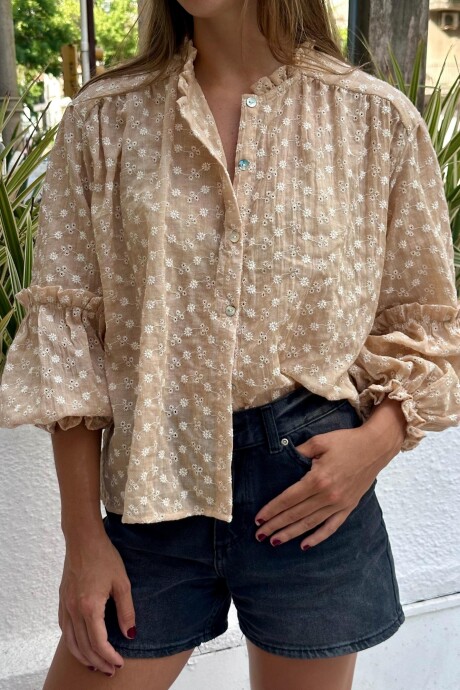 Camisa Azalea Beige