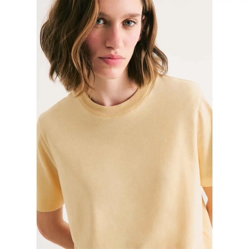 BLUSA MM FEM AMARELO CLARO
