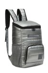 Mochila lonchera térmica puffer Gris