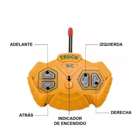 Camión Juguete A Control Remoto Bombero Basura Grúa Grua