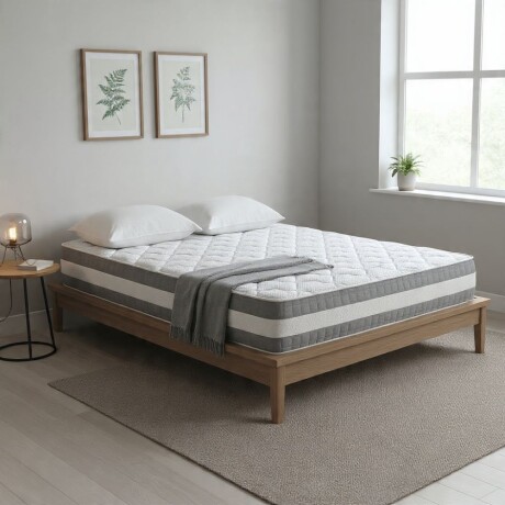 COLCHÓN DOS PLAZAS ORTOPEDICO ESPUMA Y RESORTES - ALTURA 30CM COLCHÓN DOS PLAZAS ORTOPEDICO ESPUMA Y RESORTES - ALTURA 30CM