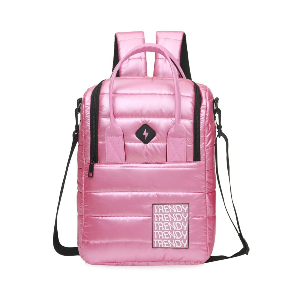 Mochila Trendy con correa desmontable - Fucsia 
