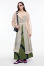 TRENCH MAXI Nude