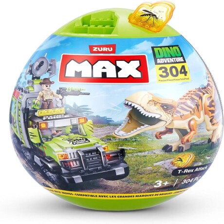 Figura Dino Adventure Max Mega Huevo 304 Piezas 001
