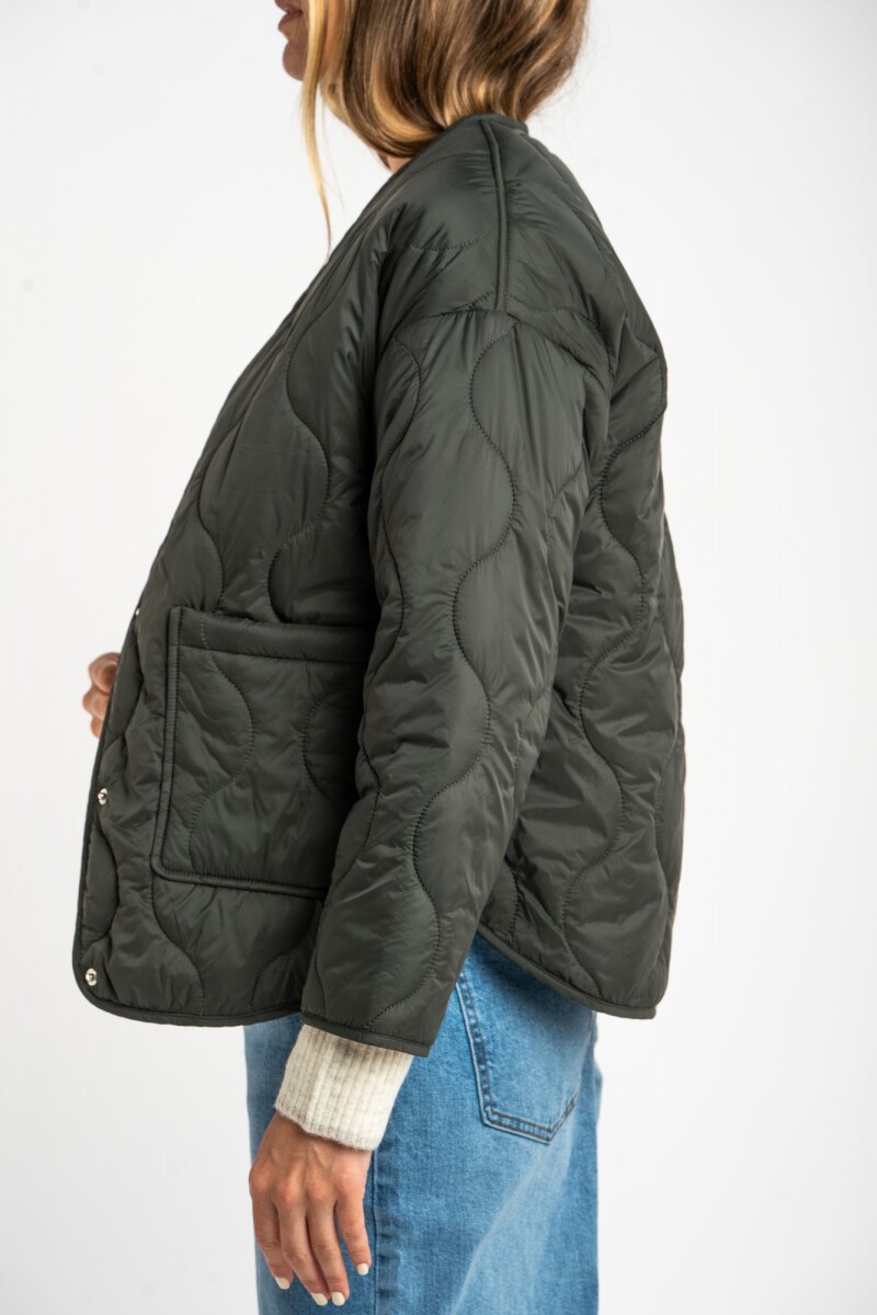 Campera Reversible Oliva