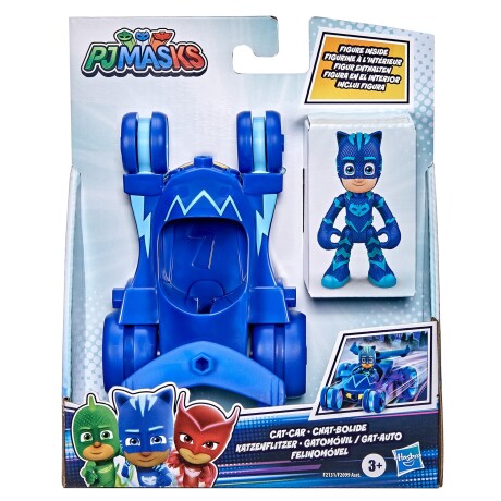 Figura y vehículo PJ Masks Hasbro Catboy