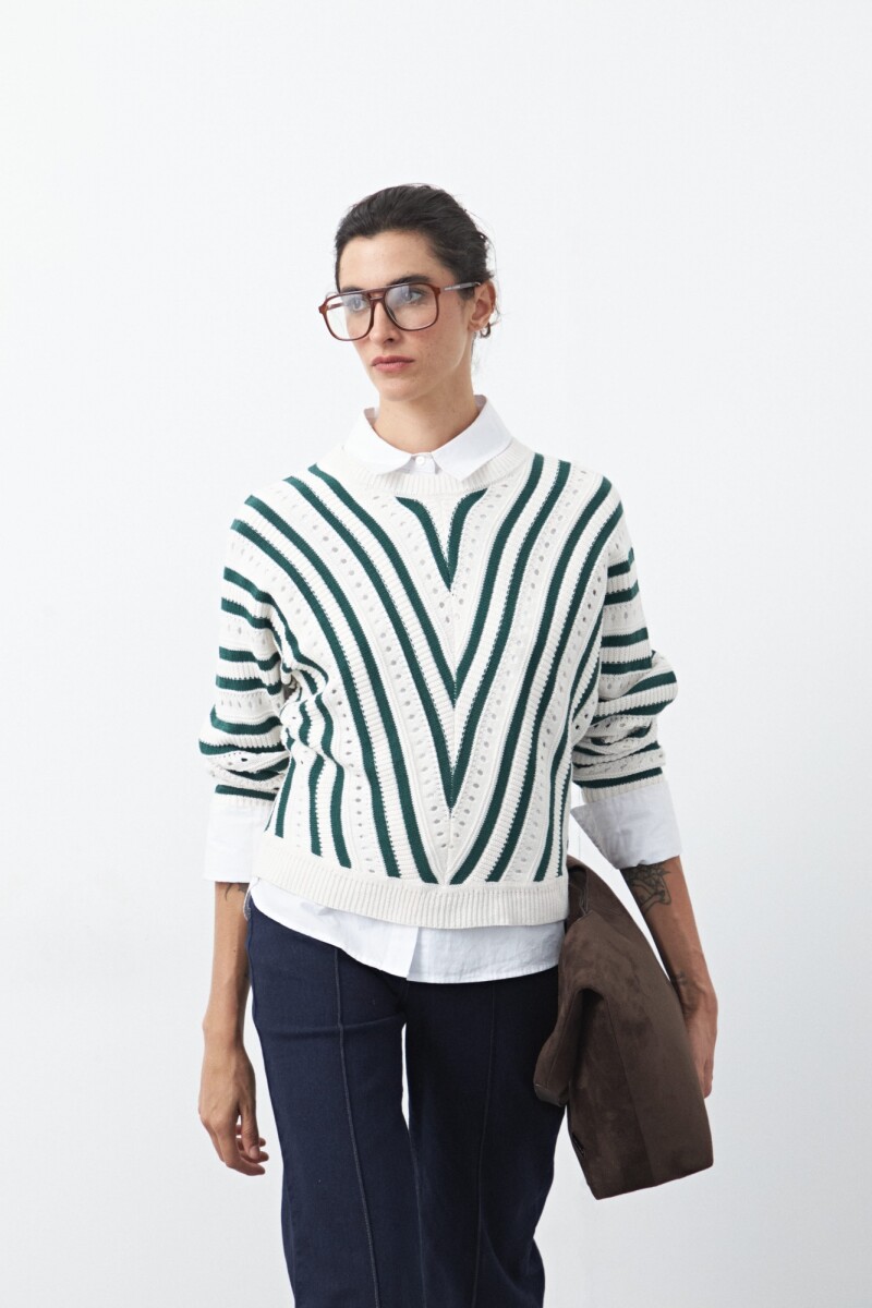 SWEATER COIMBRA Verde Botella
