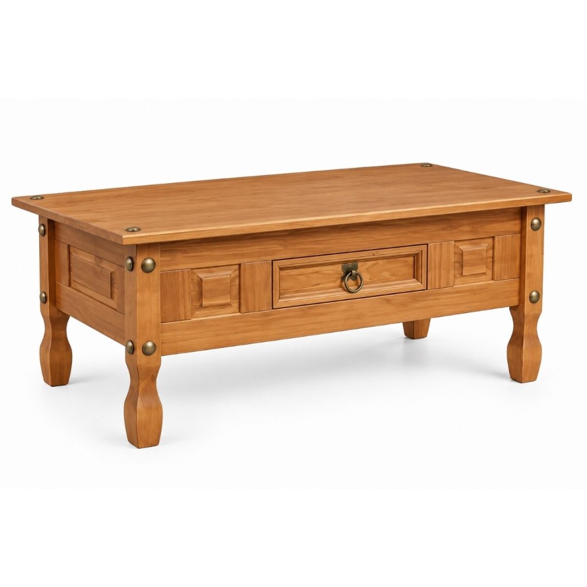 Mesa de Living 1 Cajón MEX CH9165C Caramelo 