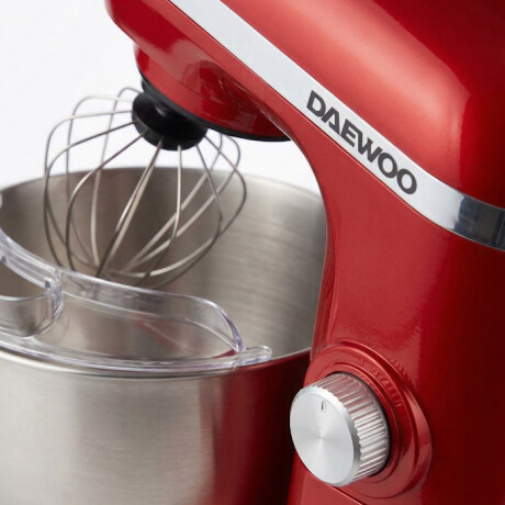 Batidora planetaria Daewoo con bowl | 3 batidores metalicos | Color rojo Batidora planetaria Daewoo con bowl | 3 batidores metalicos | Color rojo