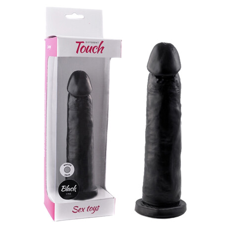 Consolador Géminis Macizo Negro