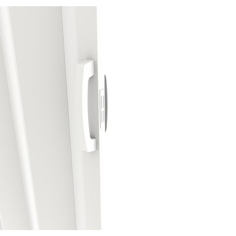 Puerta Pvc Corrediza Plegable Acordeon 210 X 80 Cm Blanco