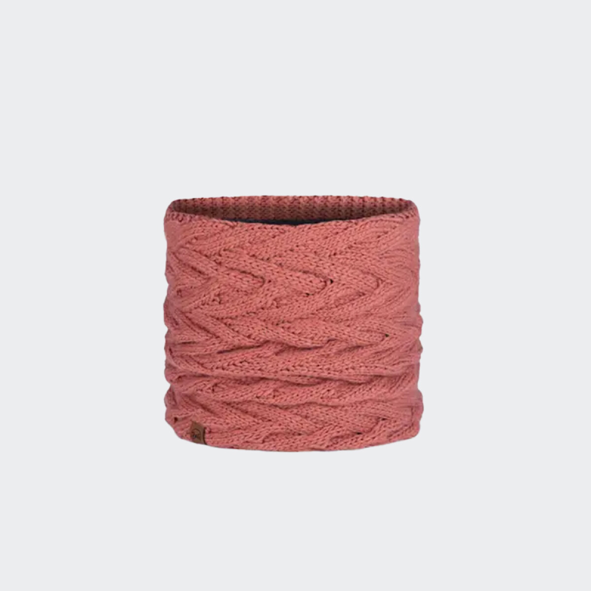 Bufanda Buff Knitted & Fleece - Rojo 