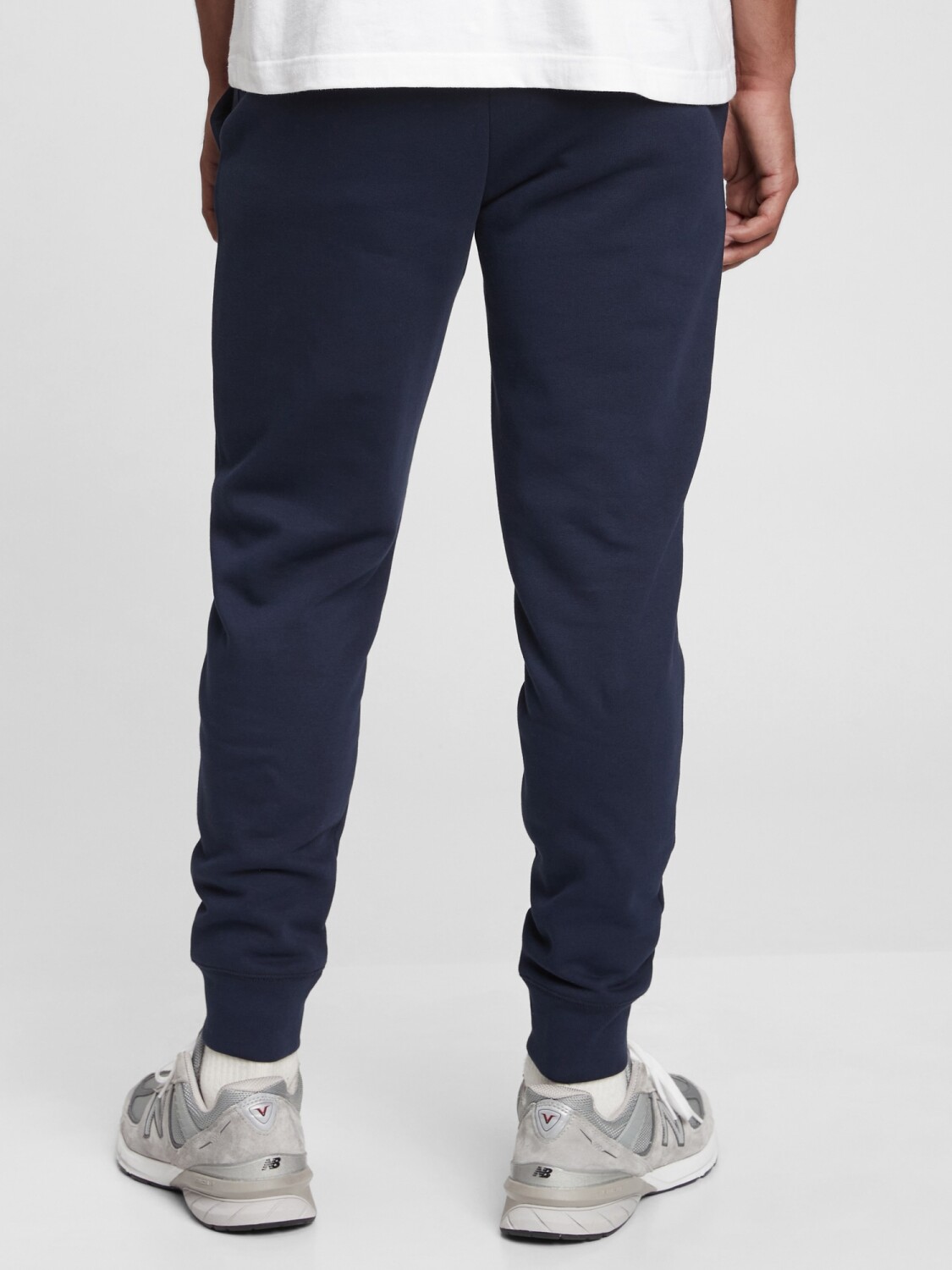 Pantalon Deportivo Con Felpa Logo Gap Hombre Tapestry Navy GAP Uruguay