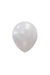 Globo 12" perlado x10 BLANCO