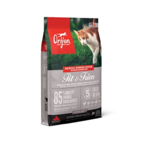 ORIJEN Fit & Trim Cat 4,5LB Orijen Fit & Trim Cat 4,5lb