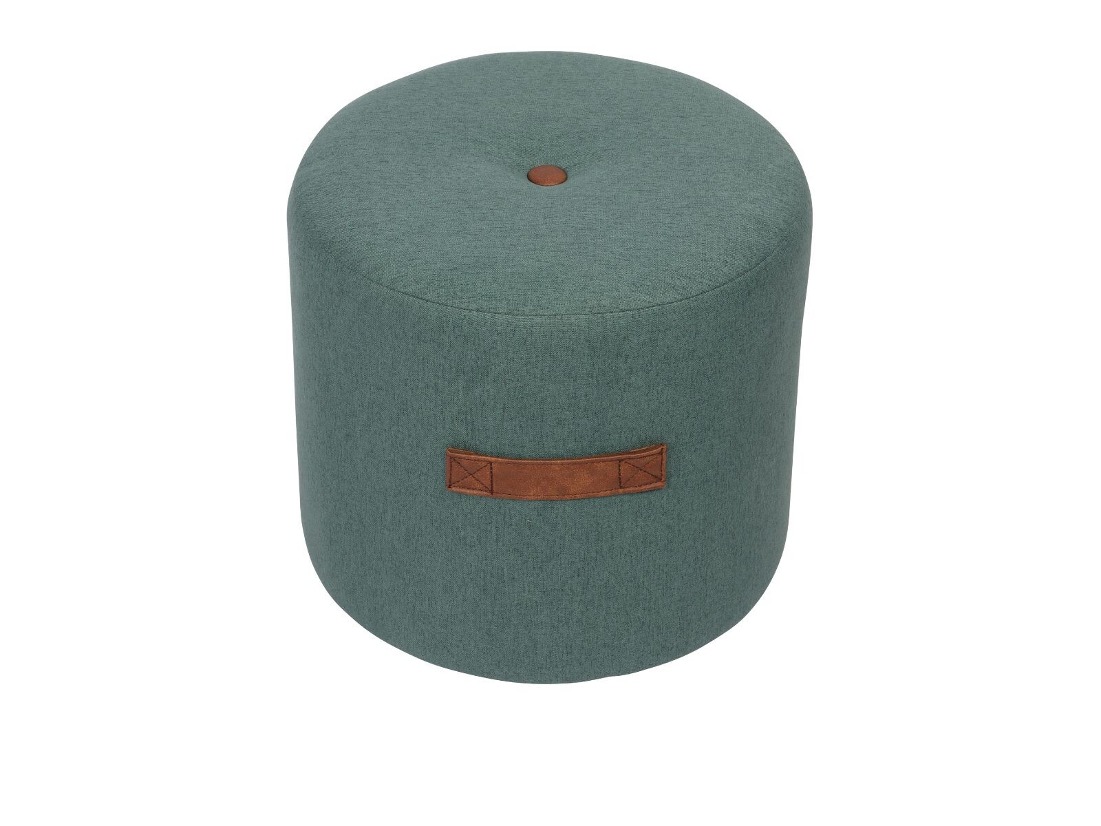 Puff IVAN Tapizado - Verde 