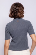 POLERA SALOMON Gris Oscuro