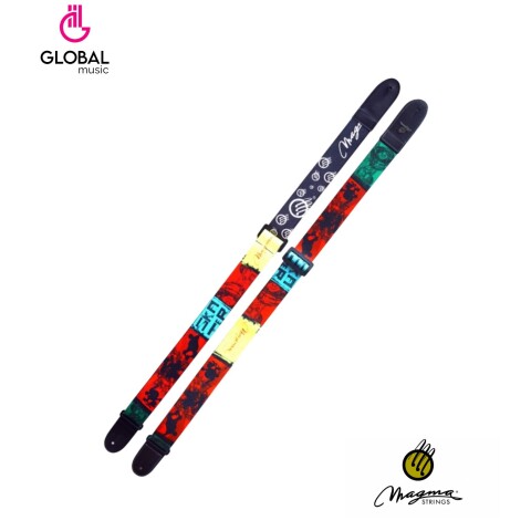 Correa Para Guitarra Magma Poliéster Skater c/logo Correa Para Guitarra Magma Poliéster Skater c/logo