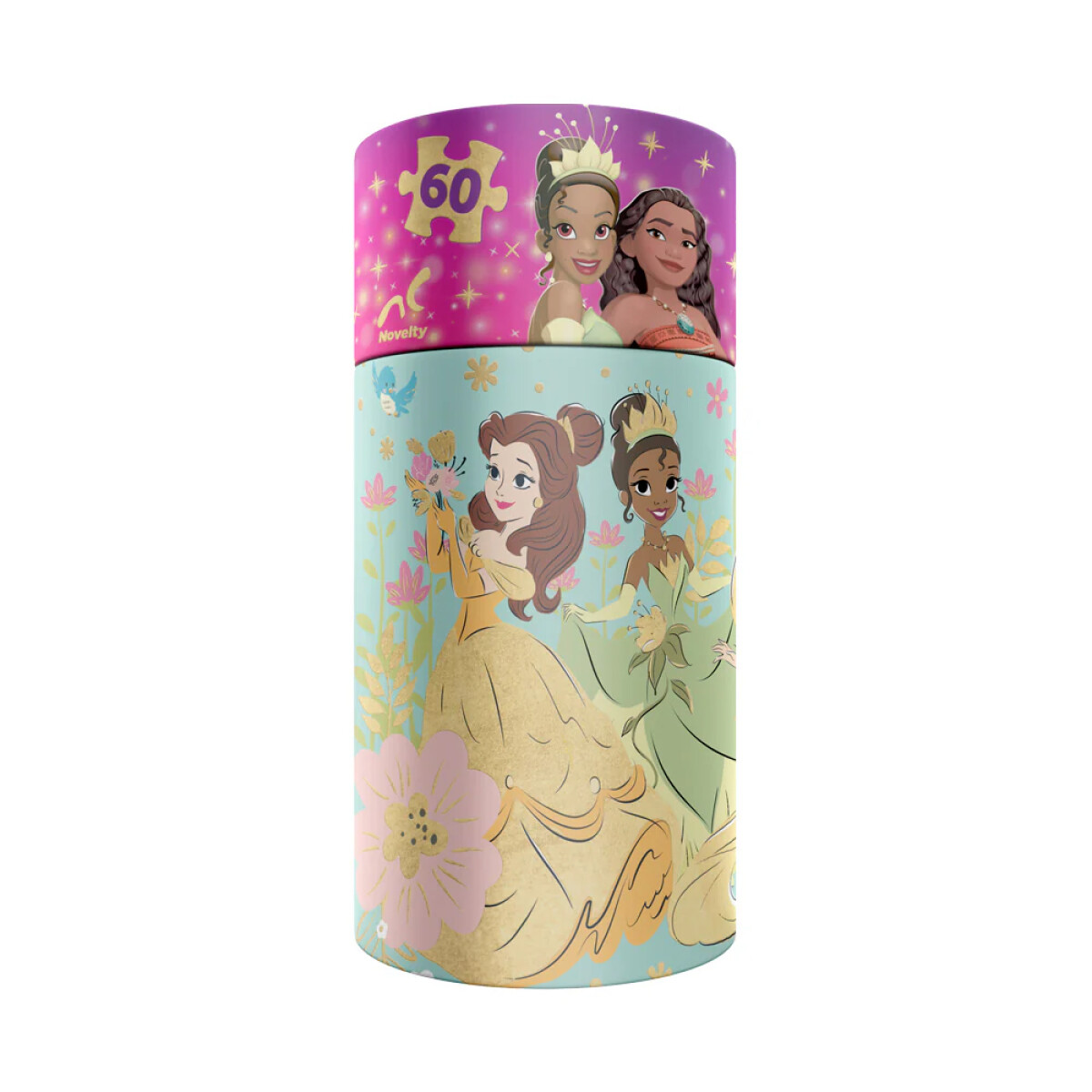 Puzzle Novelty Disney Princess Cilindro 