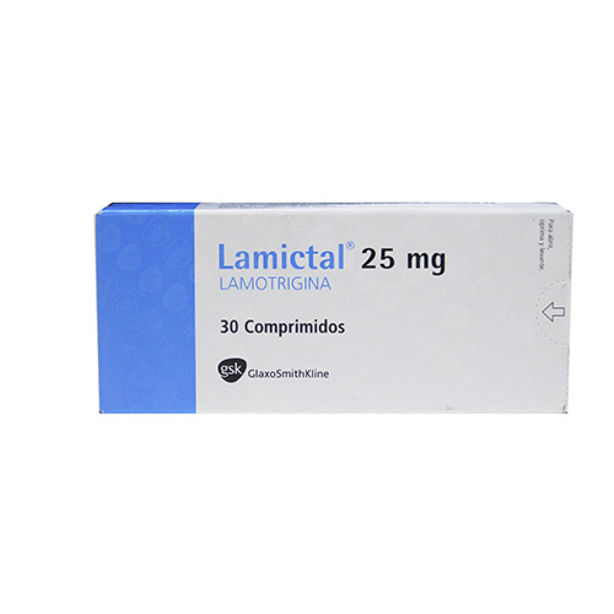 Lamictal 25mg 30 Comprimidos 