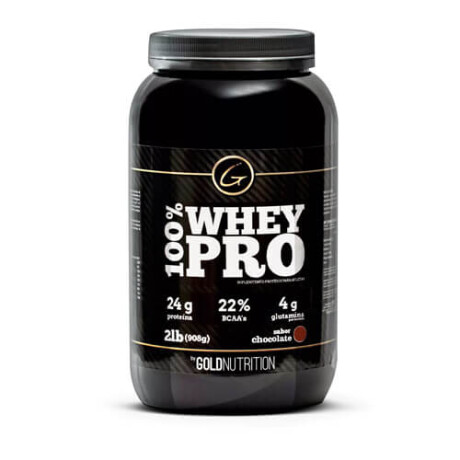 Proteína en Polvo 100% Whey Pro Gold Nutrition Chocolate 800g Proteína en Polvo 100% Whey Pro Gold Nutrition Chocolate 800g