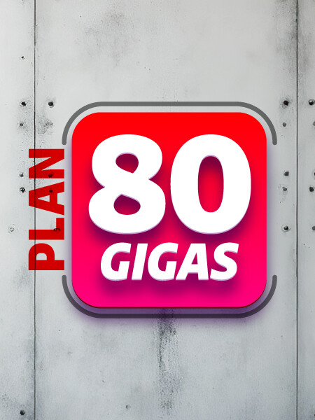 Plan 80 Gigas Plan 80 Gigas