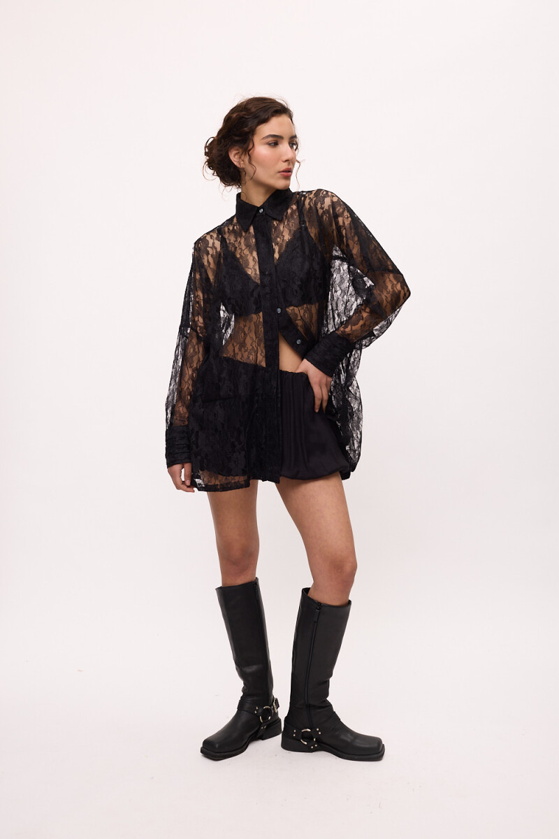 Camisa Ilha Negro