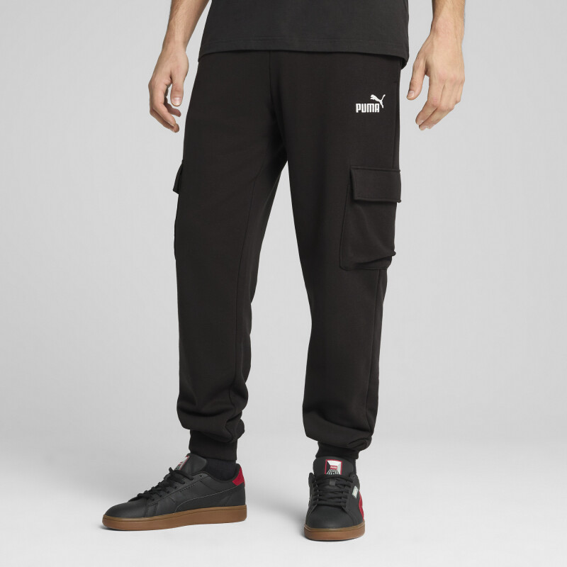 Pantalon Puma ESS Nº1 Logo Cargo Pants de Hombre - 682661 01 Negro