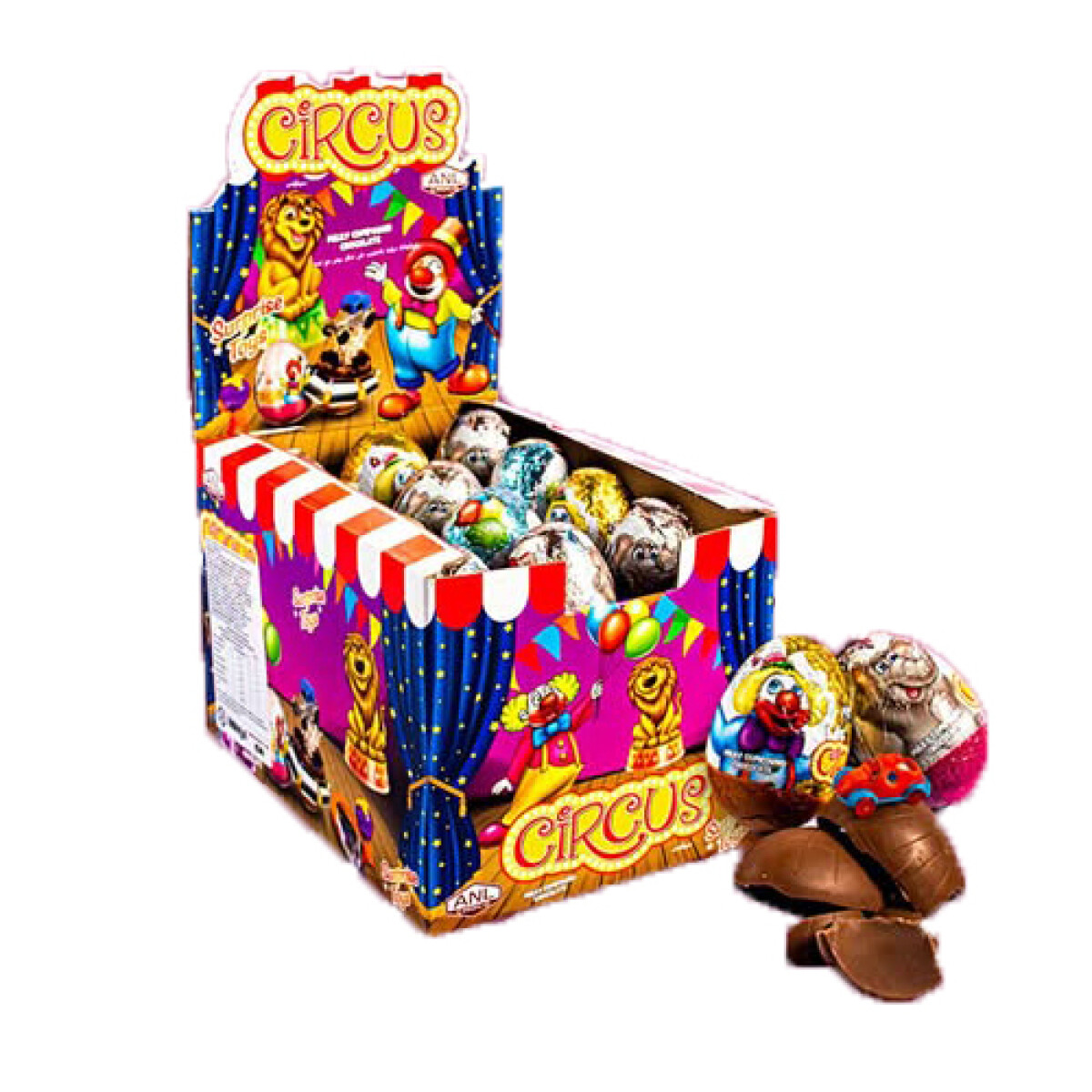 Huevo de chocolate x 24 - Circus 
