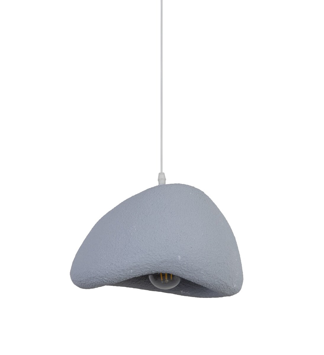 Colgante En Poliestireno Para Techo 30 Cm - Gris 