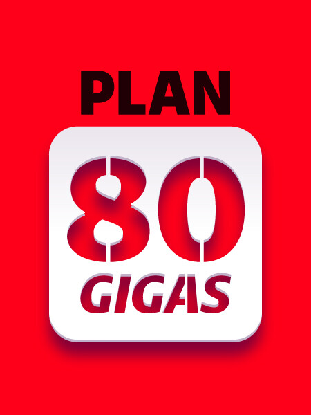 Plan 80 Gigas Plan 80 Gigas