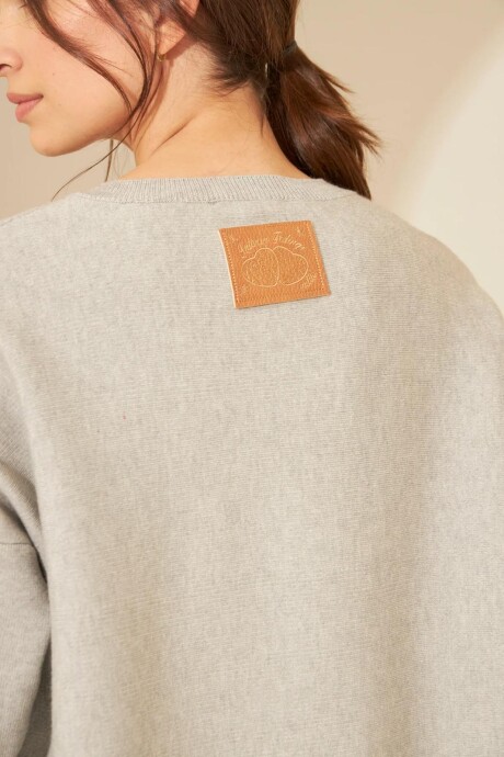 SWEATER AVA GRIS CLARO