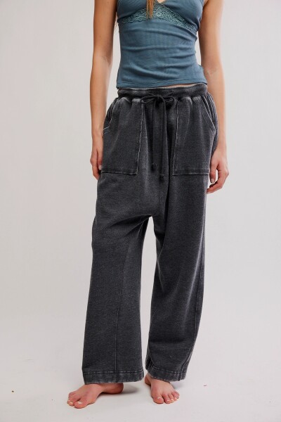 PANTALON HAREM SLOW IT DOWN Negro