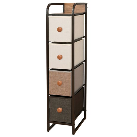 Mueble organizador 4 cajones de tela Selecta Mueble organizador 4 cajones de tela Selecta