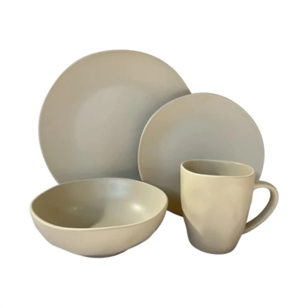 Juego de Vajilla - 16 Piezas Crema