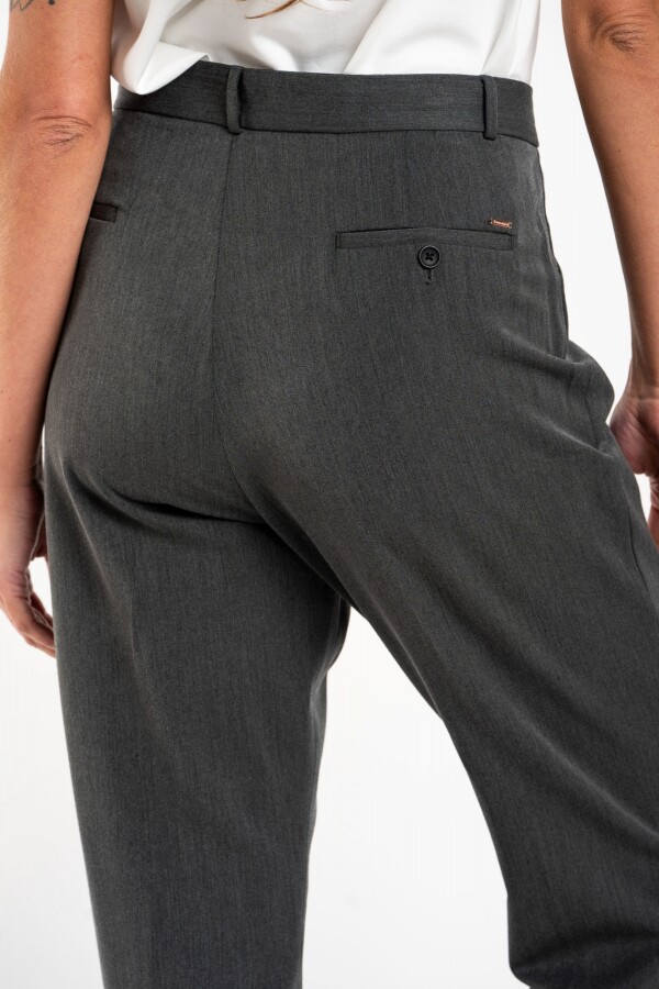 Pantalón Chupin Oficina Gris Melange