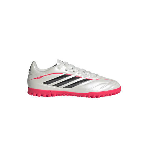Championes adidas Copa pure IV CLUB TF J de niño White Black Pink