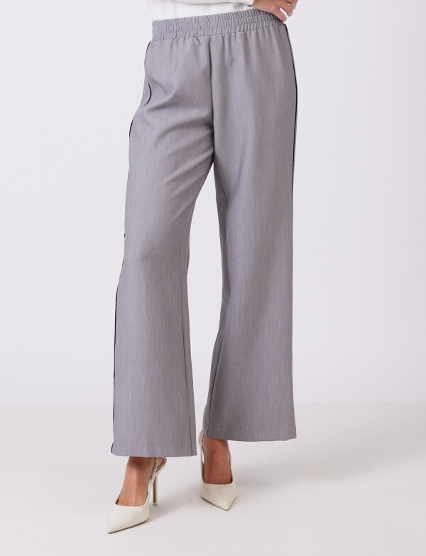 Pantalon Wide Leg GRIS